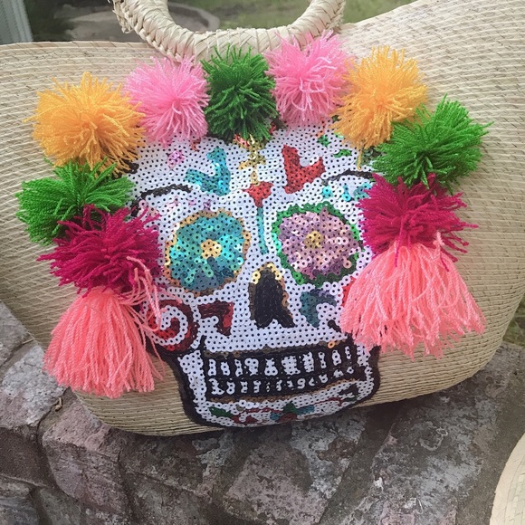 🖐Handmade🖐Palm leaf tote - Picture 2 of 3